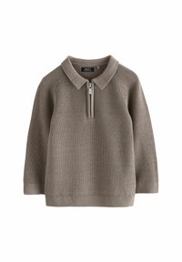 Next REGULAR FIT - T-shirt à manches longues - mink brown
