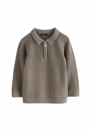 Next REGULAR FIT - Maglietta a manica lunga - mink brown