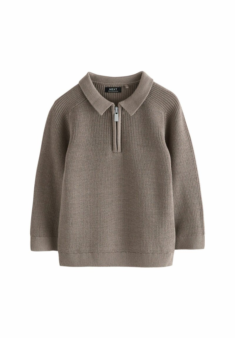 Next REGULAR FIT - T-shirt à manches longues - mink brown