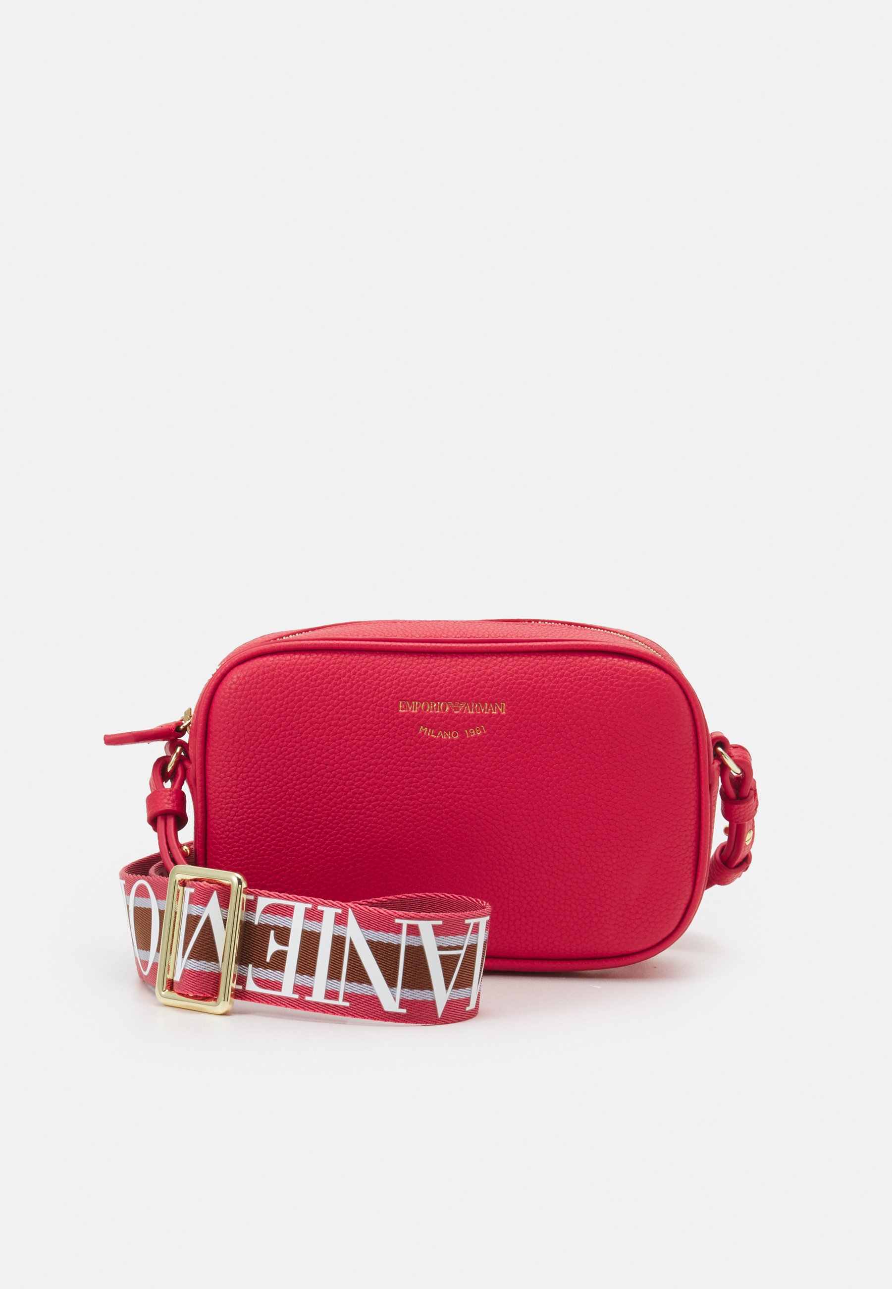 Emporio Armani CAMERA - Borsa a tracolla - fragola/rosso - Zalando.it