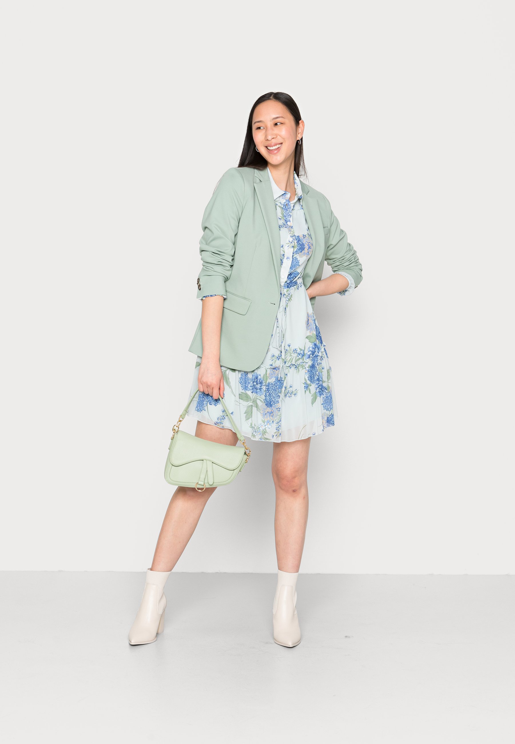 Guess FULL PRINTED - Vestito estivo - bluish painted/blu - Zalando.it