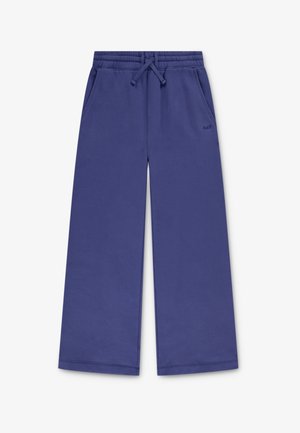 Abercrombie & Fitch ESSENTIAL WIDE LEG - Pantaloni sportivi - skipper blue