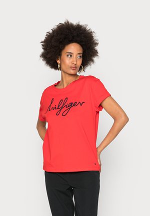 HILFIGER SCRIPT - Print T-shirt - fireworks