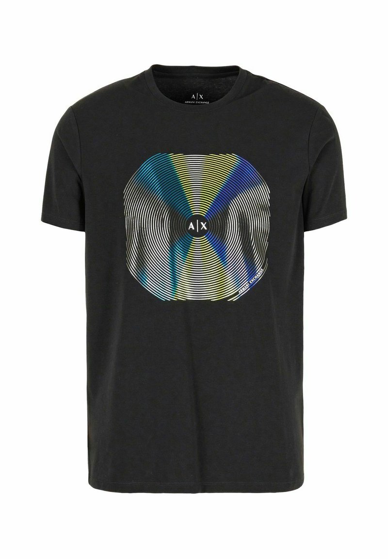 Armani Exchange T-shirt print zwart Armani Exchange T-shirt print zwart