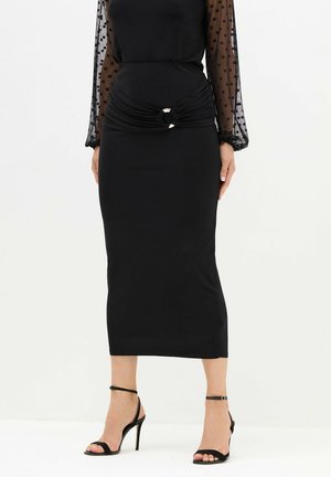 BUCKLE - Gonna a tubino - black