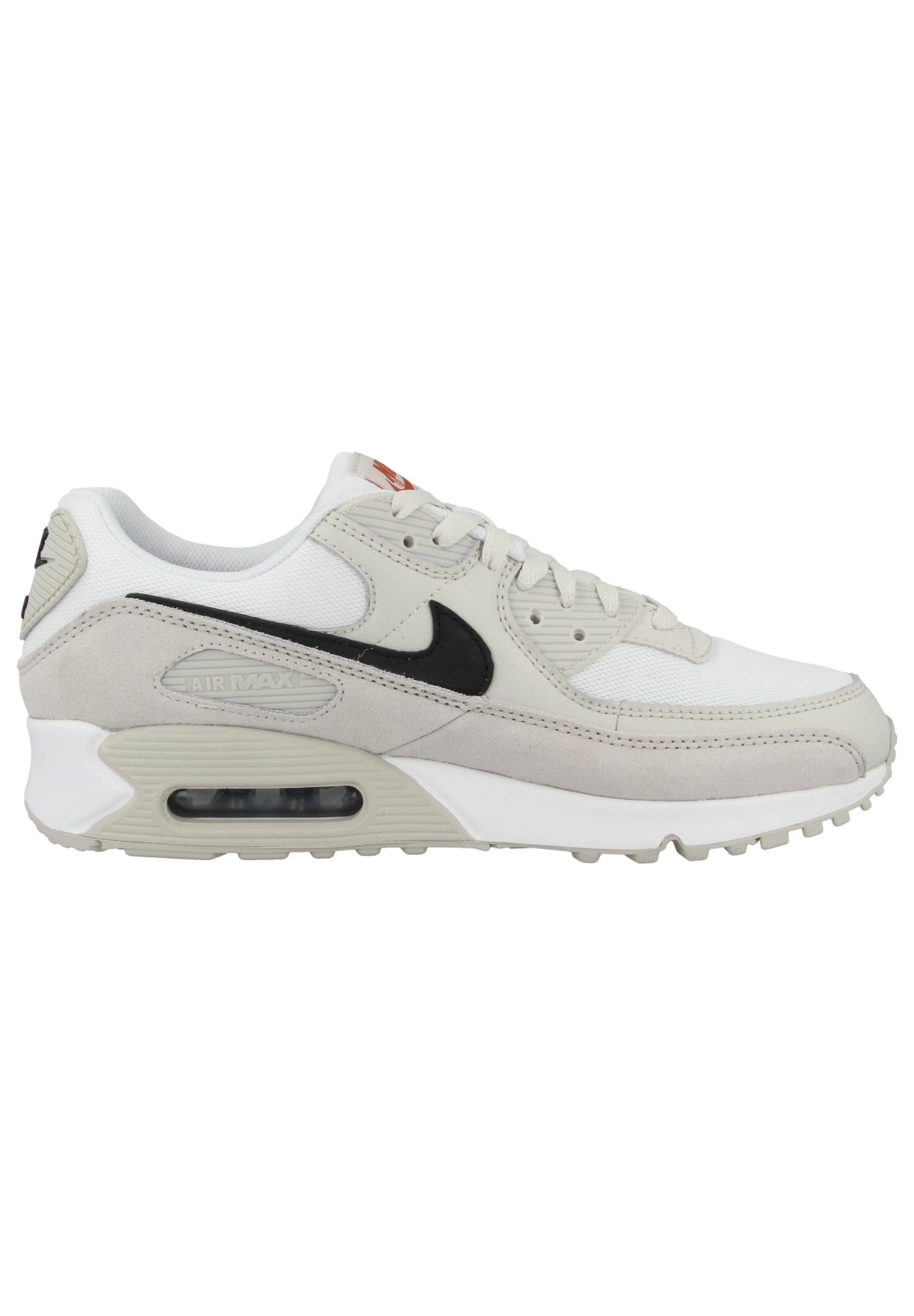 Nike Air Max 90 White/Black-Light Bone-Team Orange - DH4103-100 | Sneaker  District