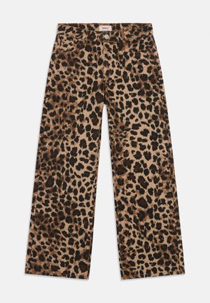 KOGGIANNA MADISON WIDE PANT - Nadrágok - light taupe/black