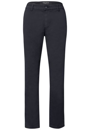 Street One MEN, SLIM LEG CHINO MIT BEQUEMEM FLEXBUND - Chino - dark ink blue