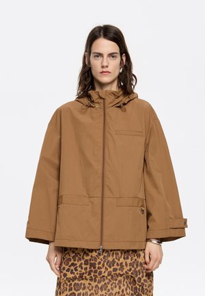 Waterproof jacket - marron claro