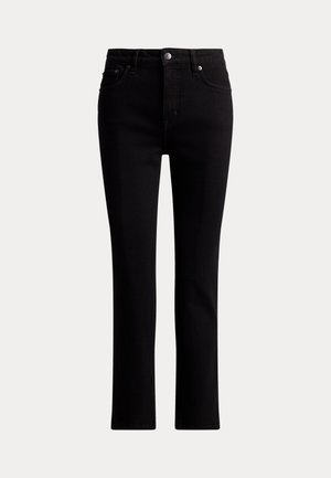 Lauren Ralph Lauren, HIGH RISE SLIM STRAIGHT JEAN - Тесни дънки - black wash