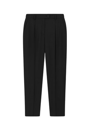 TRIDENTE  - Pantaloni - nero limousine
