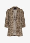 PCBOSELLA 3/4 PRINTED NOOS - Κοντό παλτό - natural