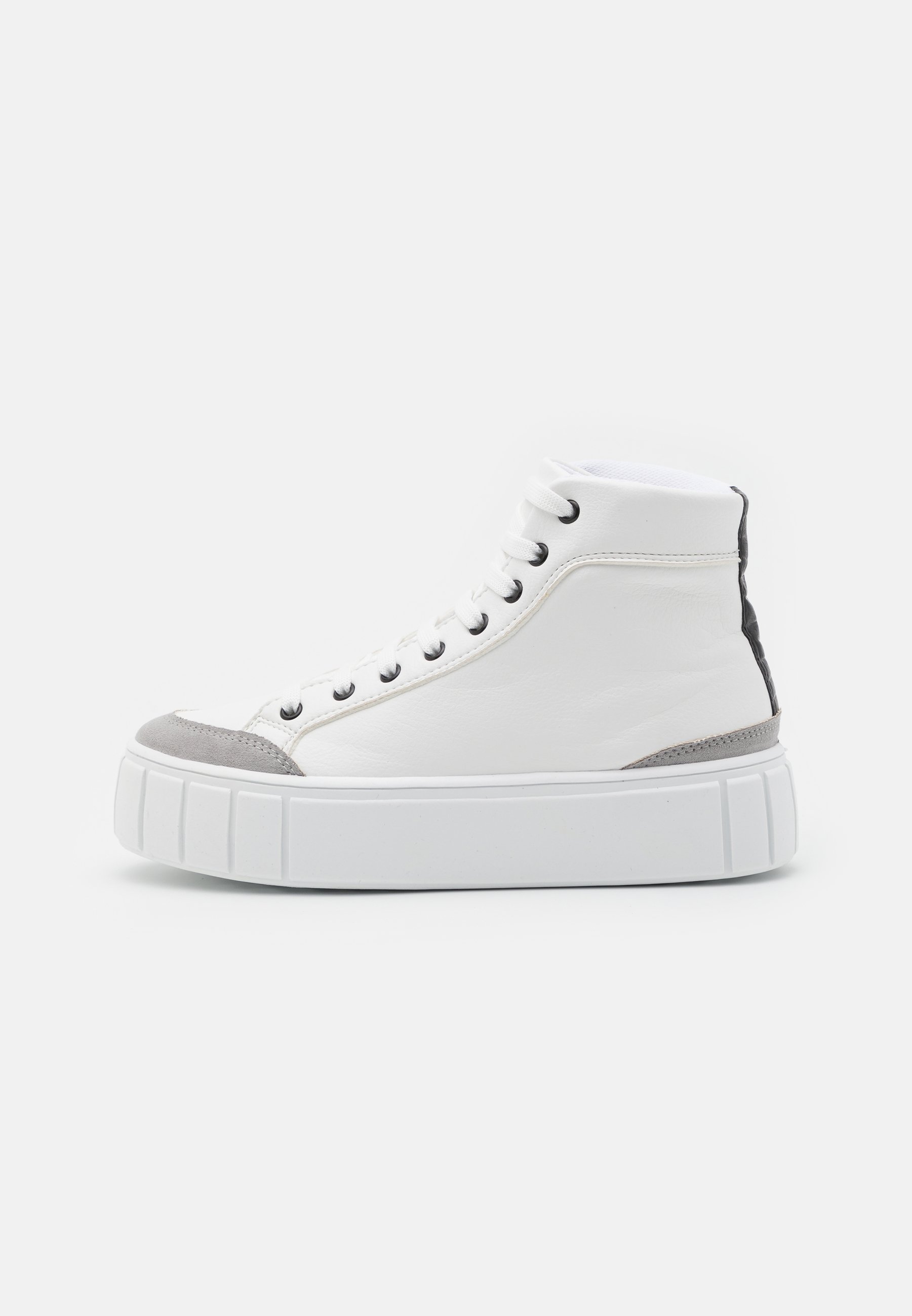 white trainers high top