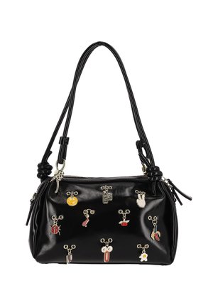 SHOULDER - Bolso de mano - black