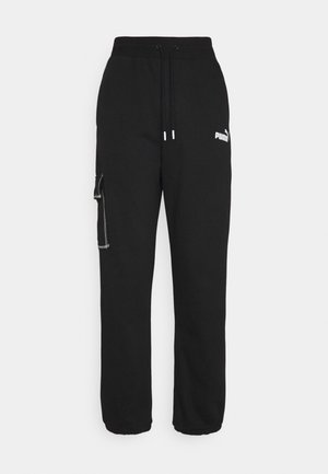 POWER CARGO PANTS - Pantalones deportivos - black