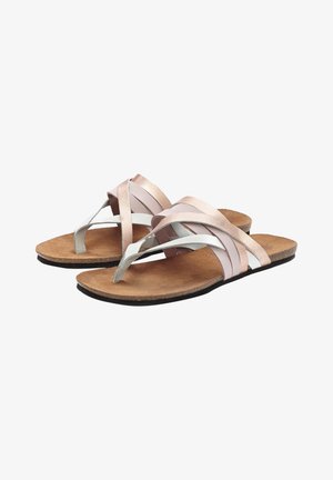 T-bar sandals - rosé