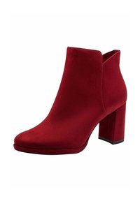 Tamaris High Heel Stiefelette - red