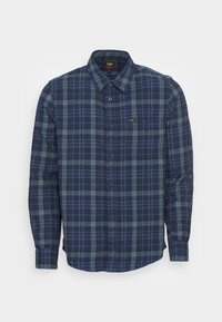 Não selecionado, bright navy