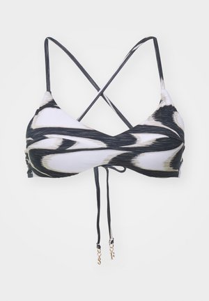 WAVELENGTH CROSS BACK BRALETTE - Bikiniöverdel - black