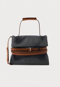 BORSA - Umhängetasche - anthracite/brown
