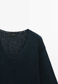Massimo Dutti Neule - dark blue
