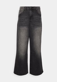 Jaded London Vaqueros baggy - black denim