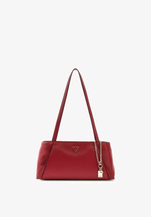 Guess, DEVON SHOULDER SATCHEL - Sac à main - dark cherry