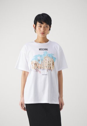 T-Shirt print - white