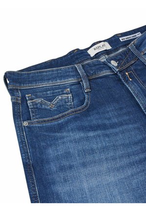 Replay, NEW AMBASS - Denim shorts - dark blue