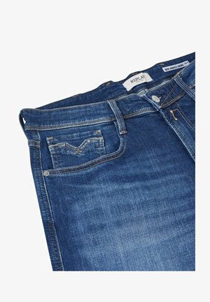 Replay, NEW AMBASS - Denim shorts - dark blue