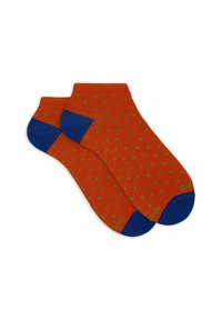 Gallo ANKLE WITH POLKA DOTS - Socken - zucca erba