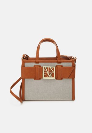 Armani Exchange WOMANS BIG TOTE - Bolso de mano - cuoio - light brown