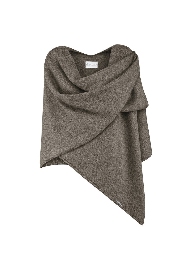 Damen Strickjacken | Giesswein MERINO LAMBSWOOL CAPE Strickjacke vole/beige-meliert - BZ46664 Damen Strickjacken | Giesswein MERINO LAMBSWOOL CAPE Strickjacke vole/beige-meliert - BZ46664
