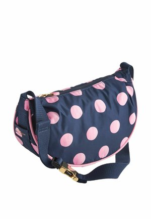 ROUND MINI - REGULAR FIT - Olkalaukku - navy blue spot