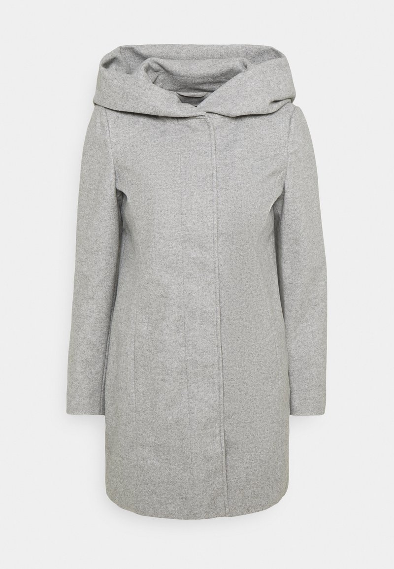 Vero Moda Mantel lichtgrijs gemêleerd