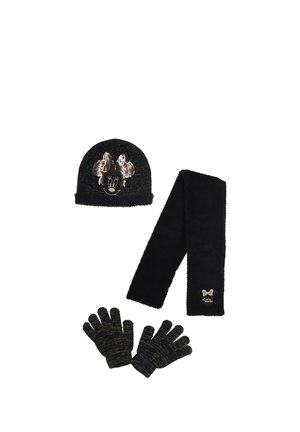 WINTER-SET OF 3 - Scarf - schwarz