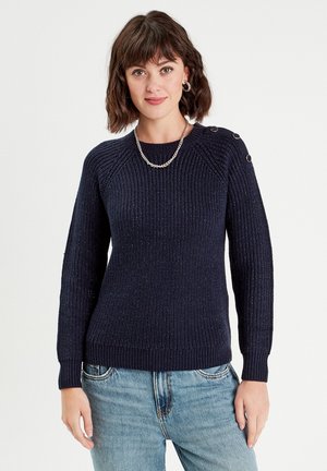 MIT LANGEN ÄRMELN - Maglione - bleu marine