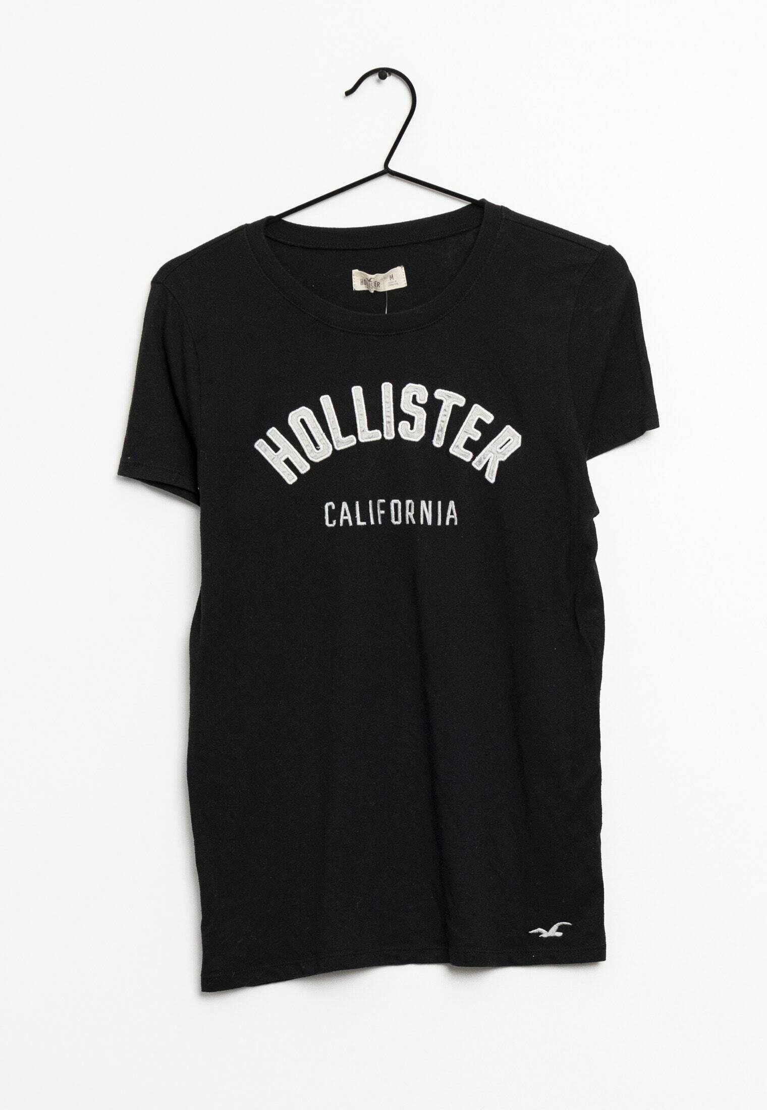 Hollister Camiseta estampada black/negro (Segunda mano