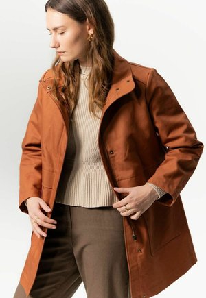 Short coat - braun