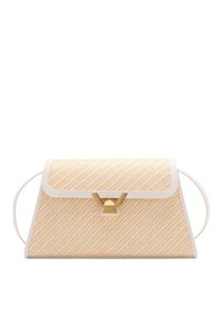 Coccinelle DEW BICOLOR STRAW - Borsa a mano - multi blanco blanco