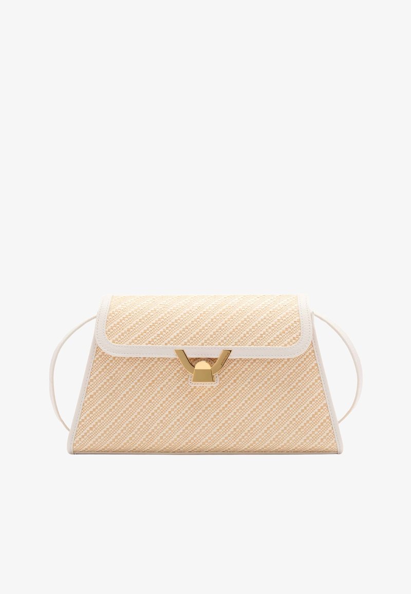 Coccinelle DEW BICOLOR STRAW - Bolso de mano - multi blanco blanco