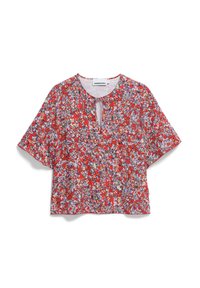 ANDRIKAA MOSAIC LINO - Blouse - coral blush