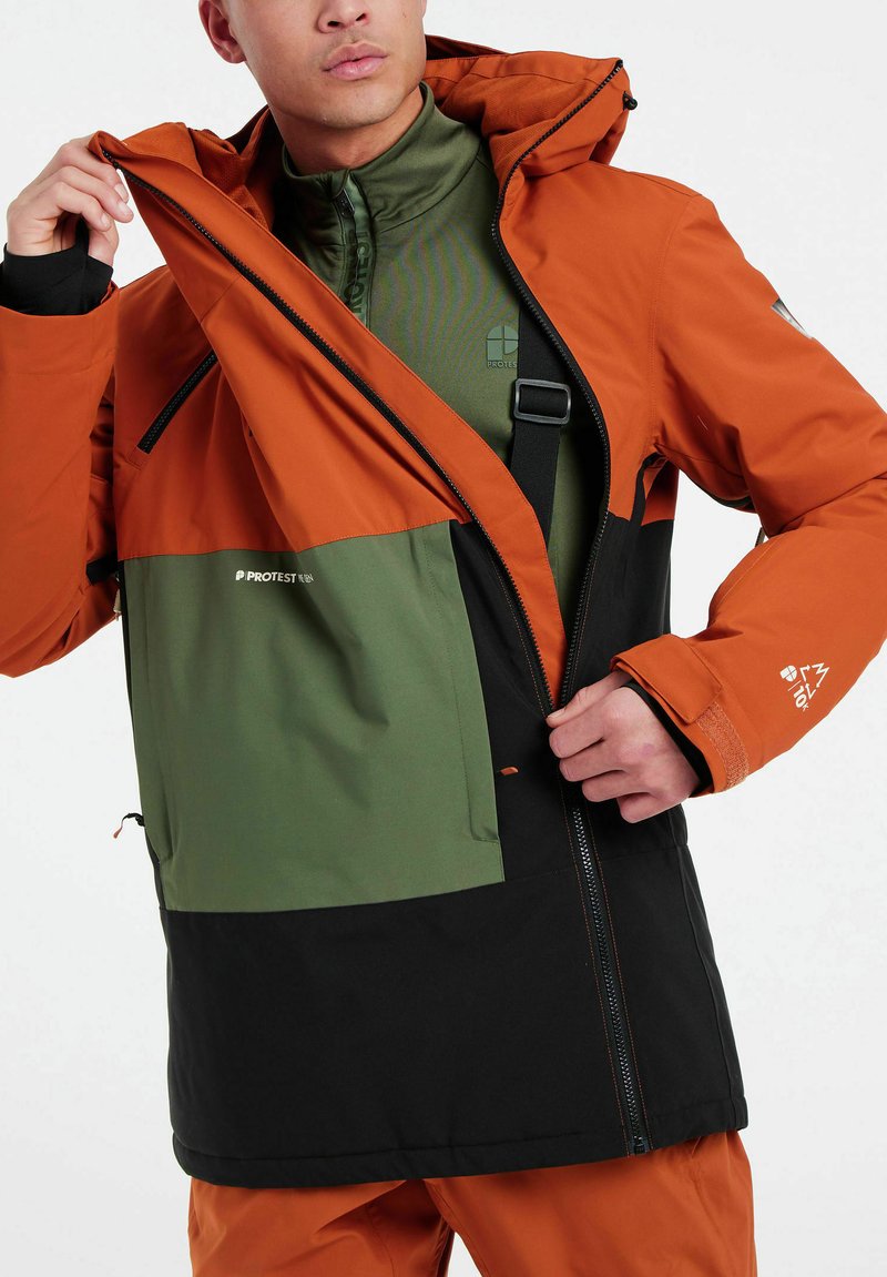 Protest Giacca Invernale Da Uomo PRTKAKUNE – 10K Impermeabile, Traspirante, Con Materiale Riciclato – PVRE Green Label