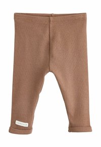 Next 3 PACK - Legingi — bikses - navy blue brown