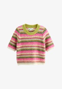 Kijelölve, pink multi stripe