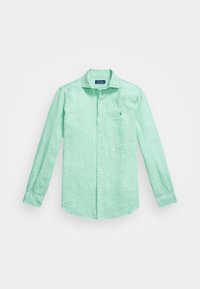 CUSTOM FIT LINEN SHIRT - Chemise - key west white
