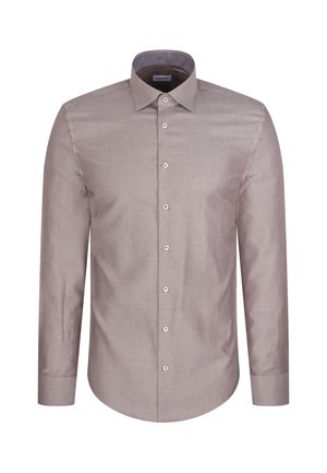 Seidensticker, SLIM - DOBBY - Formal shirt - brown