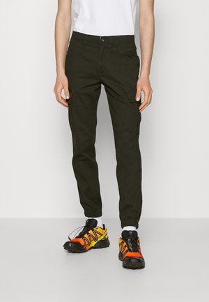 Pantalon cargo - mottled olive