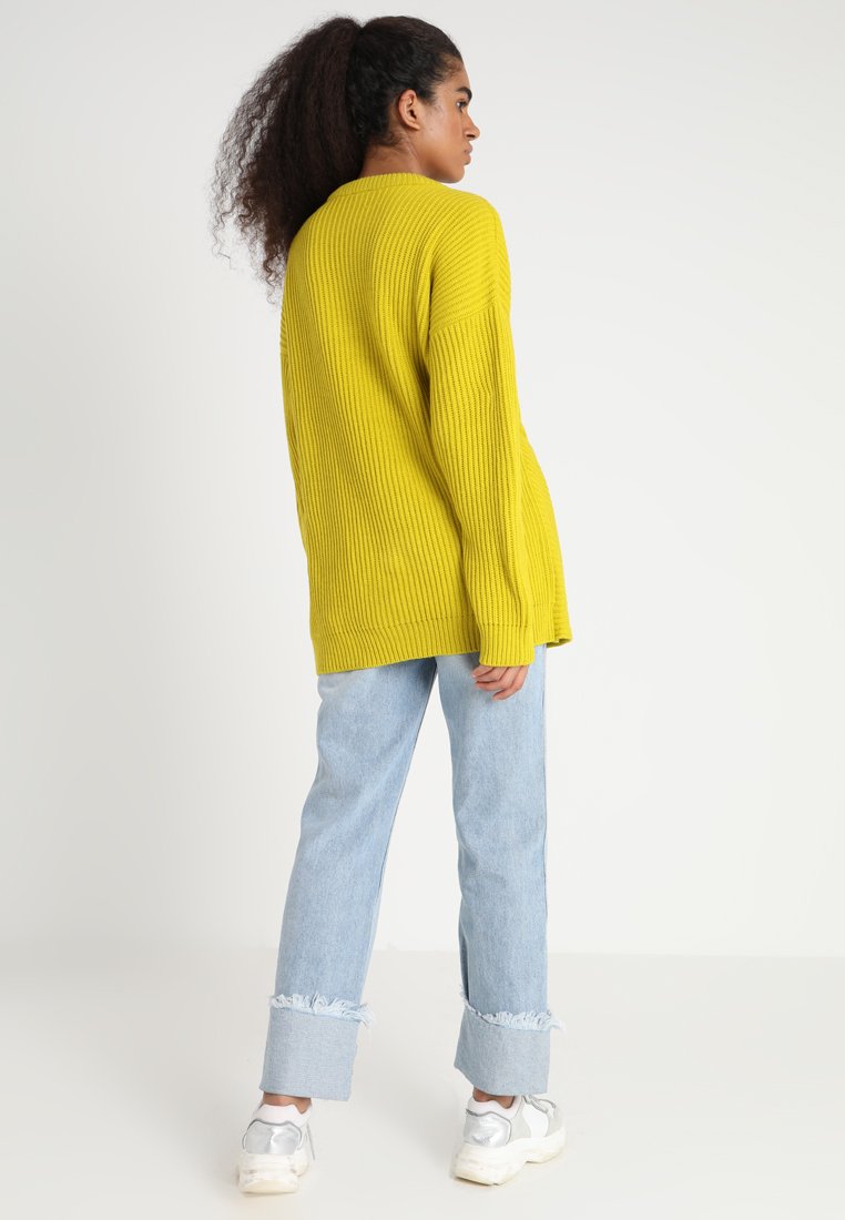 Damen Strickjacken | Urban Classics LADIES WRAPPED Strickpullover lemonmustard/gelb - MR08584 Damen Strickjacken | Urban Classics LADIES WRAPPED Strickpullover lemonmustard/gelb - MR08584