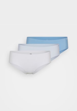 HIPSTER PURE NO SHOW SOLID 3 PACK - Trusser - blue calm/blue smoke/halo gray